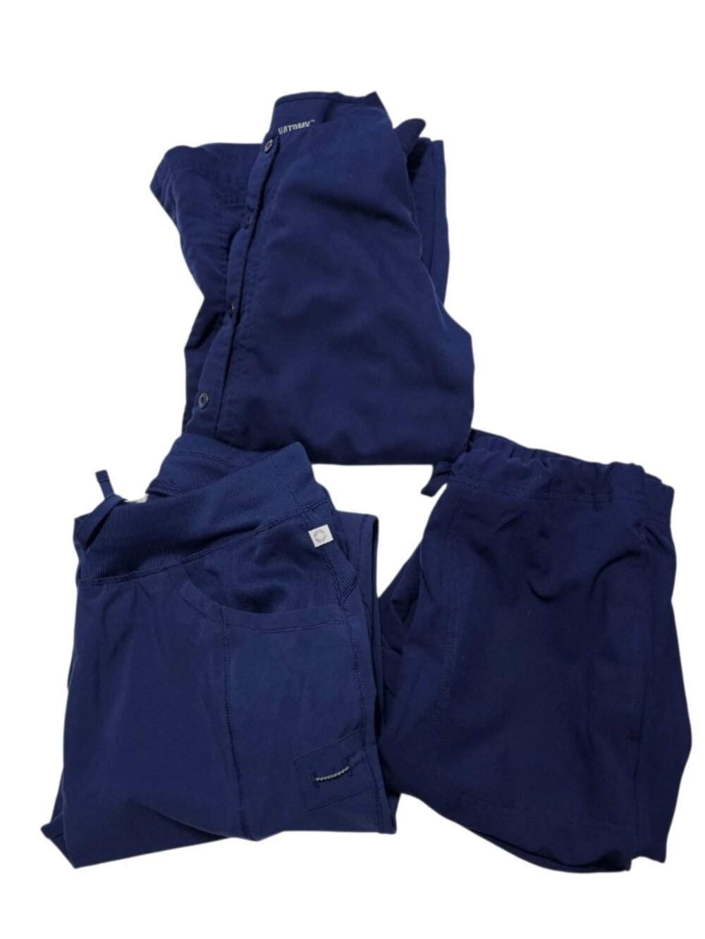 Bundle Scrub Pants & Jacket Small Blue Gray Mixed Brands Scrubstar Greys Anatomy